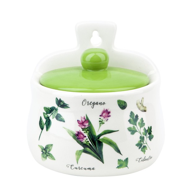 Dolomite Солонка навесная "Душистые травы" 12*9*13см. v=450мл. (керамика) L2520940