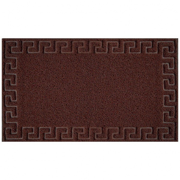 SUNSTEP Коврик "Spongy" Меандр 50х80 см, коричневый 38-312 T