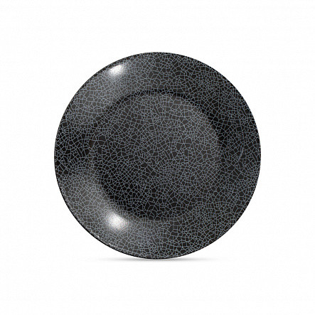 Тарелка десертная ZOE BLACK 18см V0120