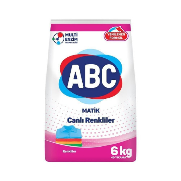 ABC Порошок для стирки белья Роза 6000 гр БХ16028-04ABC