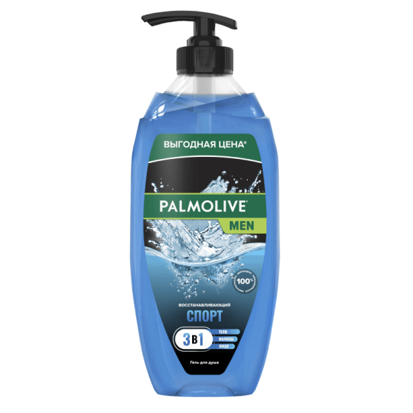Palmolive MEN Душ-гель 750 мл СПОРТ (дозатор) БХ4024531