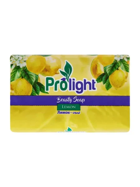 PROLIGHT Мыло туалетное Лимон, 115 гр. (флоу-пак)