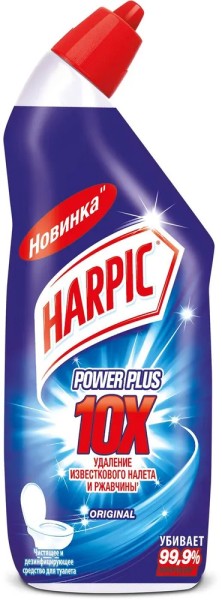 Harpic Power Plus Ср-во дезинф д/туалета Оригинал 700мл *4*8