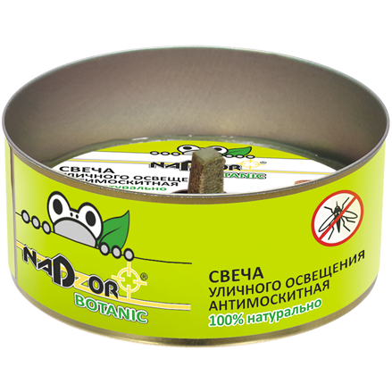 Nadzor Botanic Свеча антимоскитная *6*36