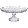 БЛЮДО НА НОЖКЕ "MUZA CRYSTAL" 30Х30Х15,4 СМ 695-044