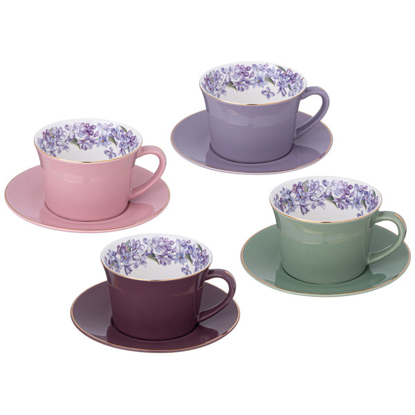 ЧАЙНЫЙ НАБОР LEFARD "LILAC" НА 4 ПЕР.8 ПР. 250 МЛ 760-805
