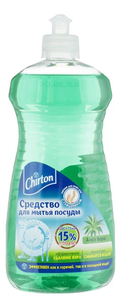 ЧИРТОН Средство для мытья посуды Алоэ Вера (500+75 мл) БХ4022714