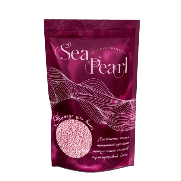 Sea Pearl жемчуг для ванн Розовый 250 г.