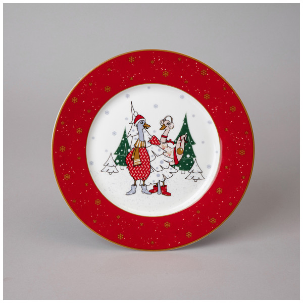 Lefard ТАРЕЛКА ЗАКУСОЧНАЯ  "FAMILY CHRISTMAS" 20 СМ 425-206