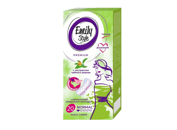 Emily STYLE MULTIFORM DEO прокладки ежедневные 20 шт, ароматизировааные
