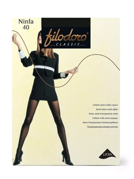 Filodoro Classic Колготки Ninfa 40 v.b NERO 3M БХ04988ЭБХ
