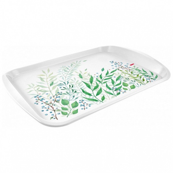 Plastic Centre Поднос прямоугольный GREEN VELVET 435х305 мм PT9215IML- GRNVLT-20