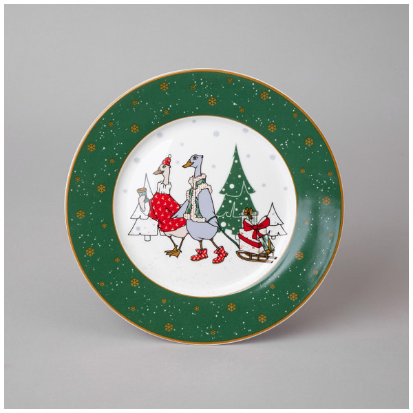 ТАРЕЛКА ЗАКУСОЧНАЯ LEFARD "FAMILY CHRISTMAS" 20 СМ 425-207