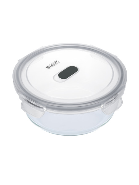 Regent Inox Контейнер стекл. герметич. кругл. 1,3л Linea Desco 93-DE-CA-21-1300