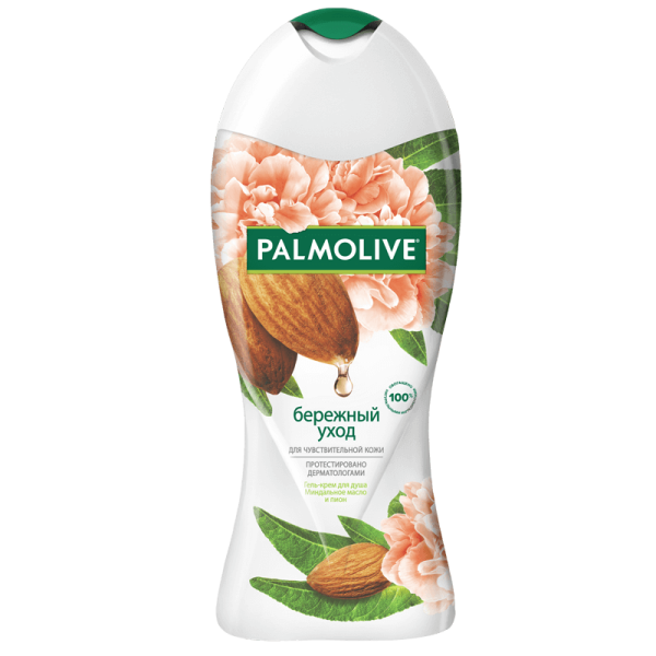 Palmolive Бережный Уход Минд. масло и Пион Душ-гель 250 мл. БХ42033ЭБХ