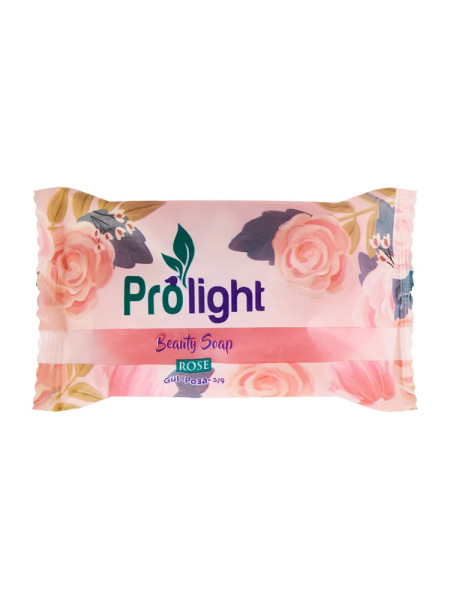 PROLIGHT Мыло туалетное Роза, 115 гр. (флоу-пак) БХS-0855П