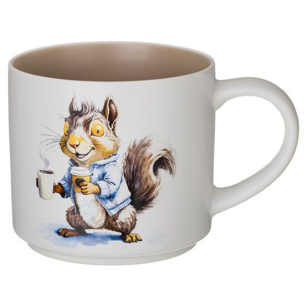 КРУЖКА LEFARD "CRAZY COFFEE" 500МЛ