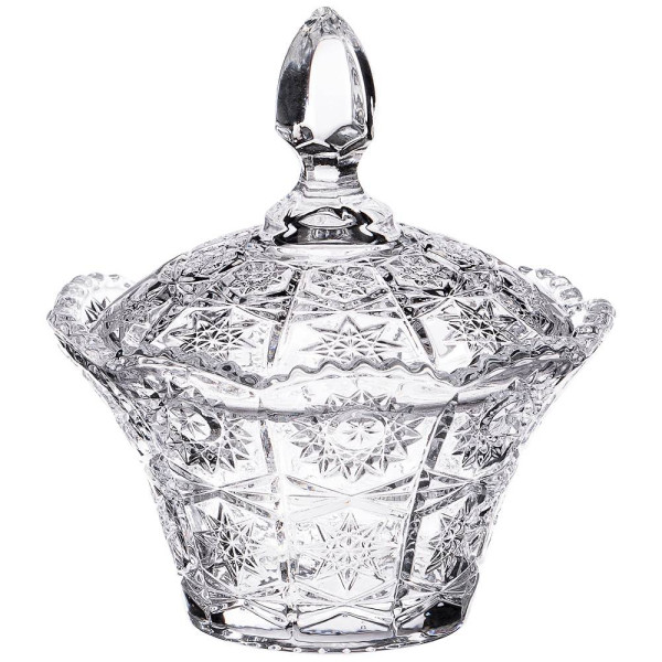Lefard КОНФЕТНИЦА "MUZA CRYSTAL" 12*12*13,5 СМ. 695-021