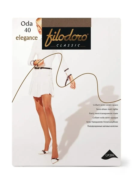 Filodoro Classic Колготки ODA 40 Elegance Glace загар 4L БХ16870ЭБХ