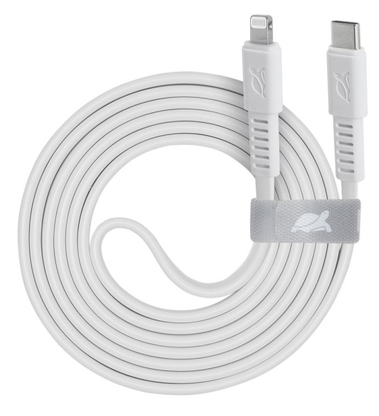 Кабель Type-C / Lightning, 1,2м белый R-PS6007 WT12 Кабель Type-C, RIVACASE