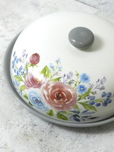 PRIMA COLLECTION Блюдо для блинов Сорбет 23 см с крышкой HC604R-B76