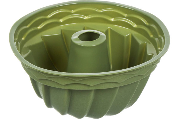 Daniks Форма для запекания силикон, 23.5х10.5 см, кругл, Verde Y4-7044