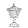 КОНФЕТНИЦА НА НОЖКЕ "MUZA CRYSTAL" 12*12*20 СМ. (КОР=24ШТ.)
