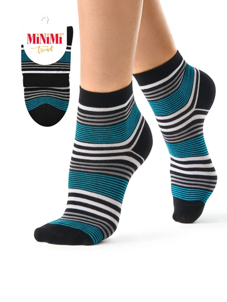 НОСКИ MINI Trend 4205 Синий в полоску/35-38/ *3*10