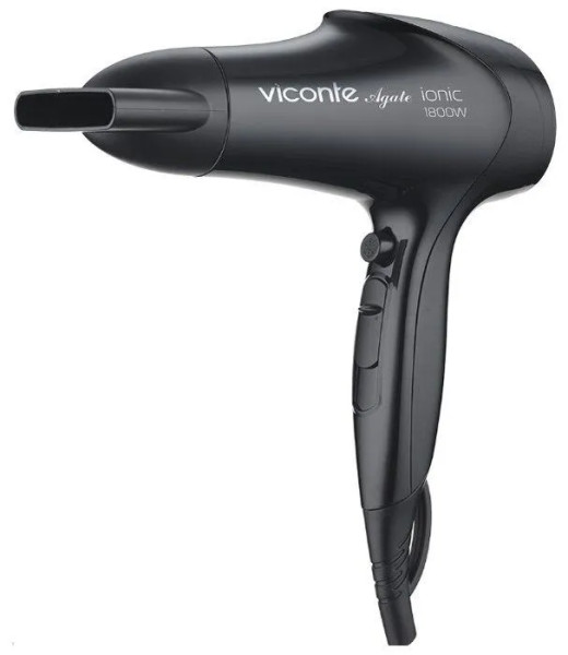 Viconte Фен, мощность 1800W, 2 скорости, 2 температурных режима, функция холодного воздуха VC-3746