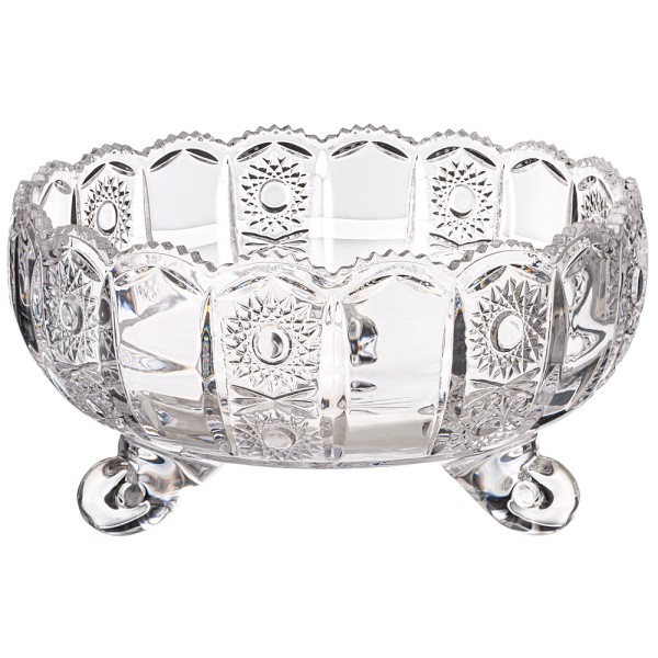 LEFARD КОНФЕТНИЦА "MUZA CRYSTAL" Д=22 СМ. В=12 СМ. 195-175