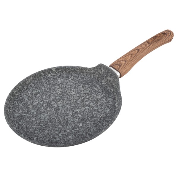 Kamille Сковорода блинная 28см.с антипригарным покрытием Grey marble из алюминия KM 4172