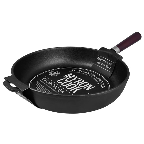 Myron Cook Сковорода чугун глуб 20см XG720N