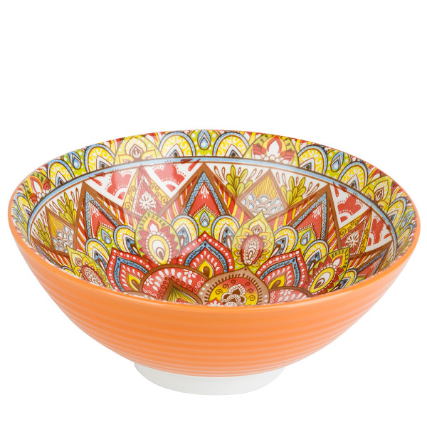 Nouvelle Салатник "Arabesque" (оранжевый) d=20,5см v=1200мл 0860095