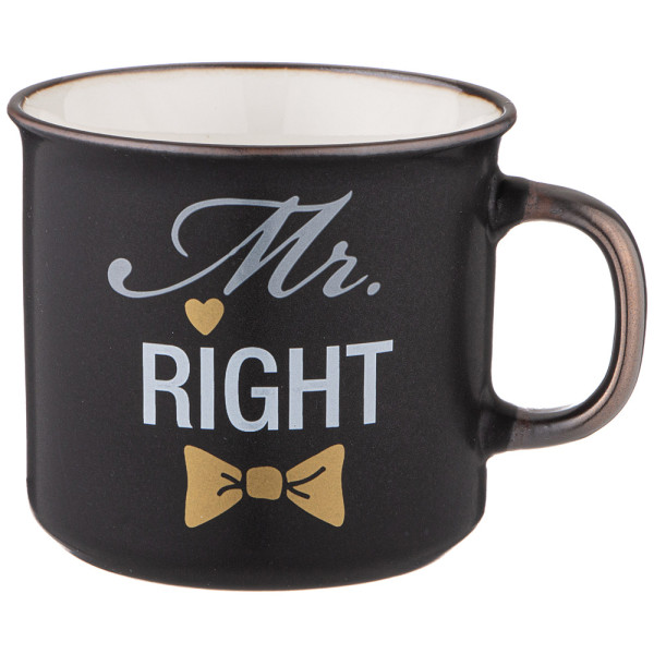 КРУЖКА "MR. RIGHT" 280 МЛ 260-968
