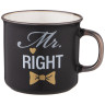 КРУЖКА "MR. RIGHT" 280 МЛ 260-968