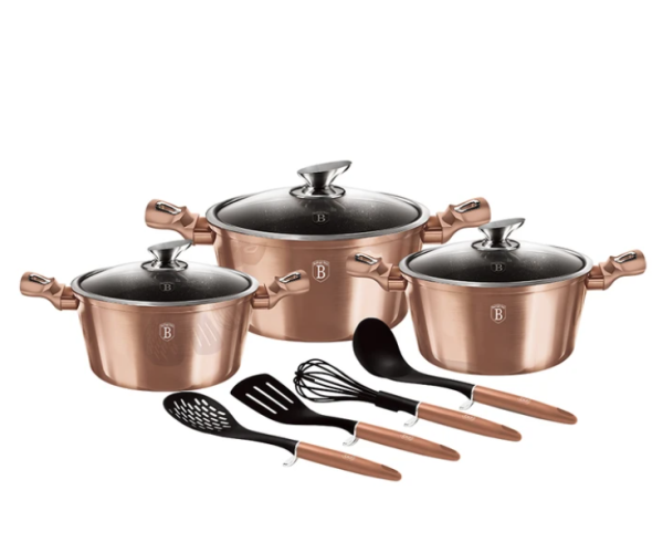 Berlinger Haus Rosegold Line Набор посуды 10 пр. 6151-BH
