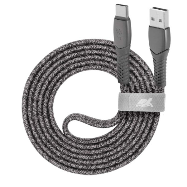 Кабель Type-C / USB 2.0, 1.2м серый 12/96 R-PS6102 GR12 Кабель Type-C, RIVACASE