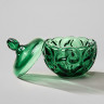 БЛЮДО С КРЫШКОЙ "ELEGIA" EMERALD 12Х12 СМ 695-075