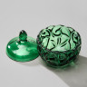 БЛЮДО С КРЫШКОЙ "ELEGIA" EMERALD 12Х12 СМ 695-075