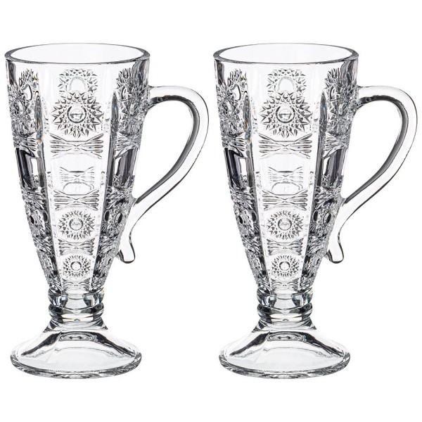 LEFARD НАБОР ИЗ 2-Х КРУЖЕК "MUZA CRYSTAL" 250 МЛ. ВЫСОТА=16,5 СМ. 195-180