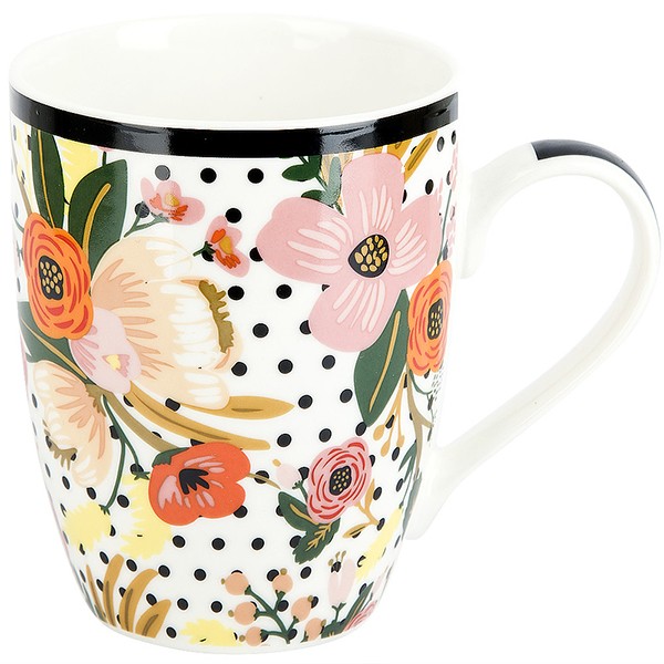 Nouvelle Кружка фарфоровая "Floristry" 340 мл 1620096-1