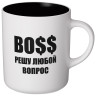 КРУЖКА LEFARD 540МЛ "BOSS РЕШУ ЛЮБОЙ ВОПРОС" 9.5*7.6*11.1CM, РАЗНОЦВЕТНЫЙ