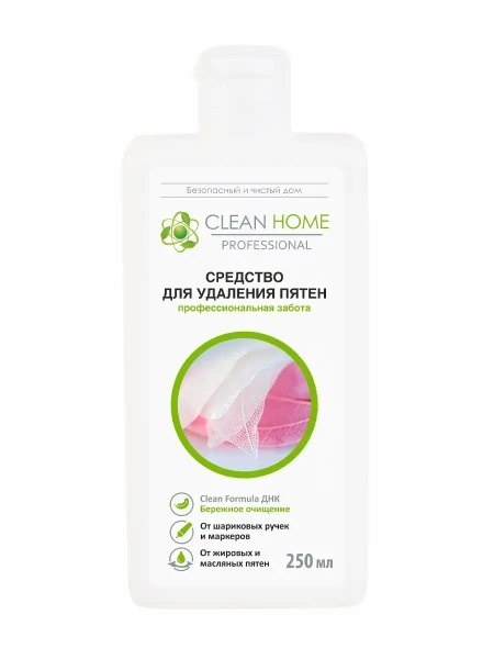 CLEAN HOME Средство для удаления пятен (быстрое решение) 250мл БХ20544-242