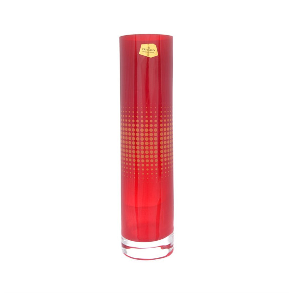 Crystalite Bohemia Ваза Сrystalex 24 см красная B82581-240801-01A-S1707-OK6-1 56327ГЛ