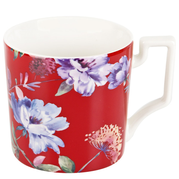 Nouvelle Кружка фарфоровая "Floristry" v= 380 мл 1440001-1