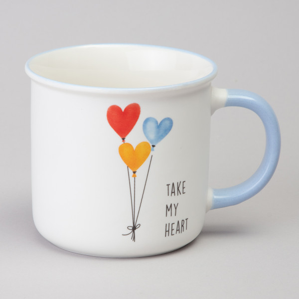 КРУЖКА "TAKE MY HEART" 350 МЛ 260-960