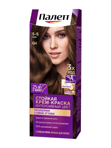 Palette Крем-краска для волос 110 мл - G4 Какао
