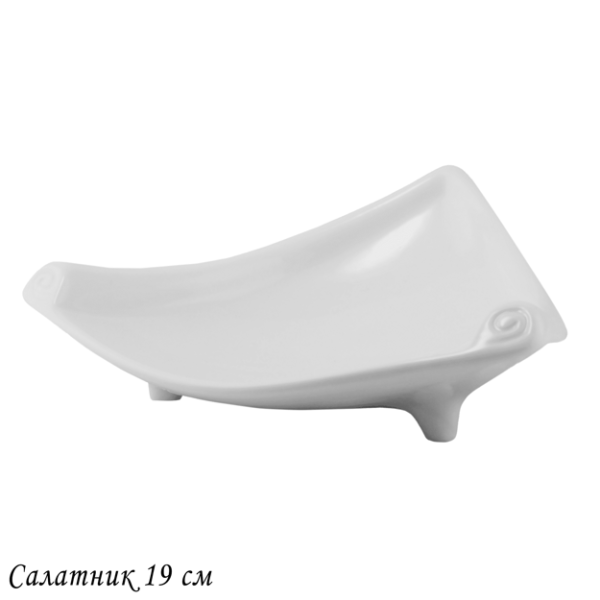 118-053 Салатник 19х8см BIANCO в под.уп. (х16) Фарфор