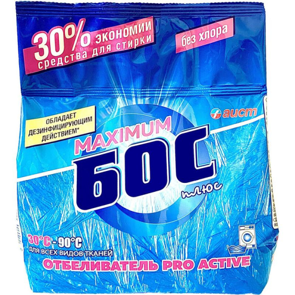 БОС ПЛЮС отбеливатель 1,5 кг (порош) *5*10