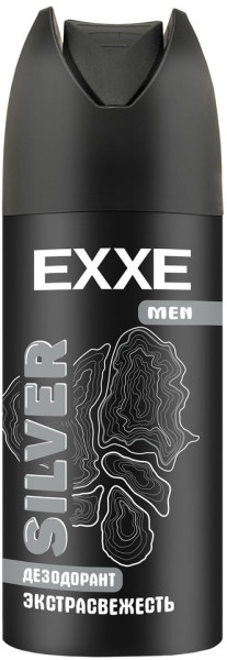 EXXE MEN Антиперсп. спрей SILVER, 150 мл